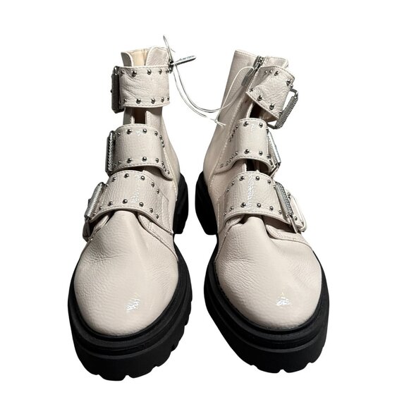 Steven by Steve Madden Alaine Studded Lug Sole Boots – Women’s Size 8.5 - Picture 1 of 11